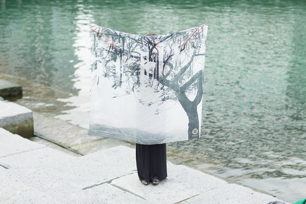 Whispered Musings Silk Scarf