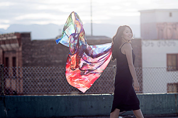 Supernova Silk Scarf
