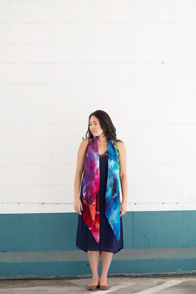 Supernova Silk Scarf